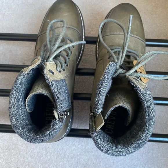 CREVO Men Avalonn Leather Boots - NEW NWT - Picture 8 of 10